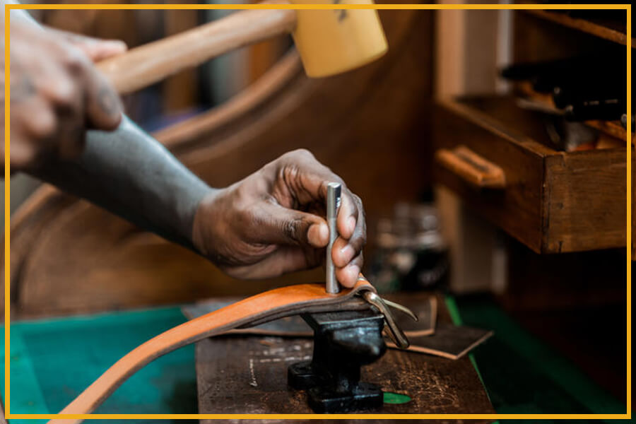 Thắt lưng da bò thật Hội An